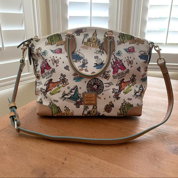Like-new Disney Dooney & Bourke Disneyana satchel - Picture 2 of 13